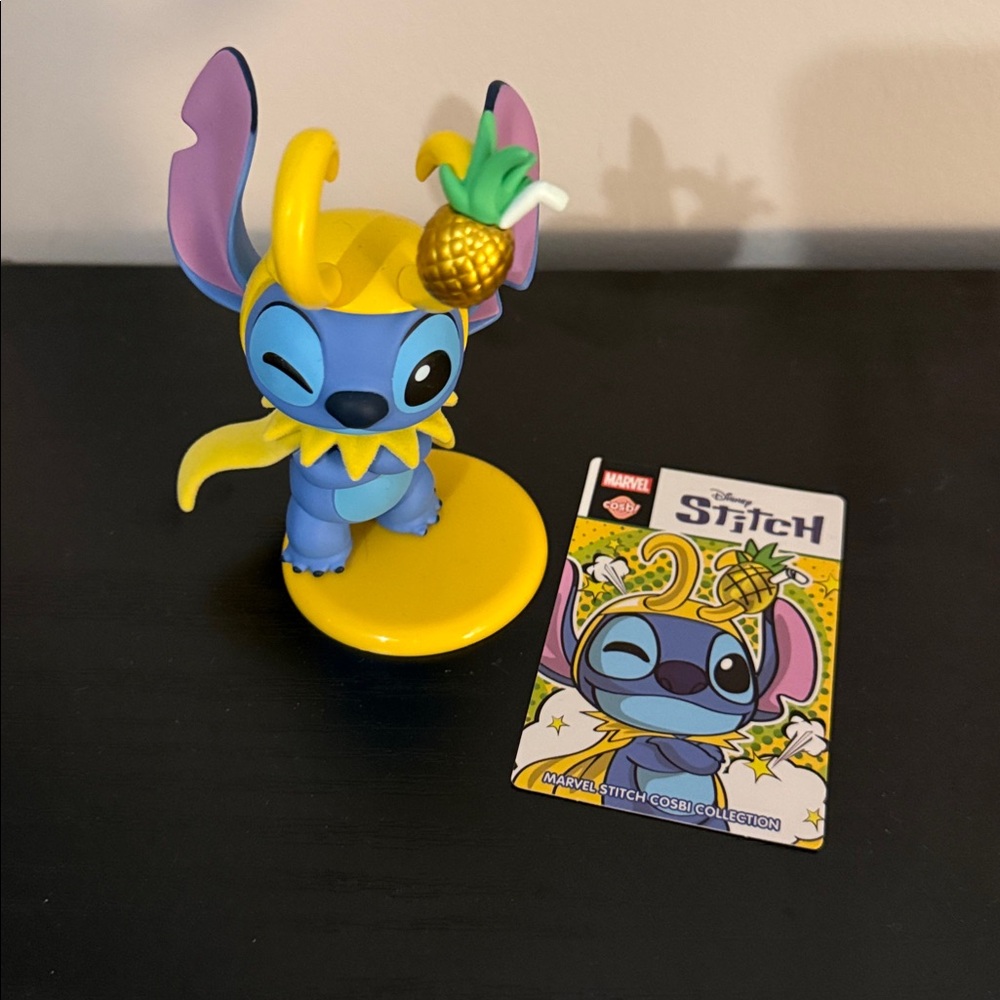 TOP TOY x Marvel Stitch COSBI Series Figure - Stitch as Loki